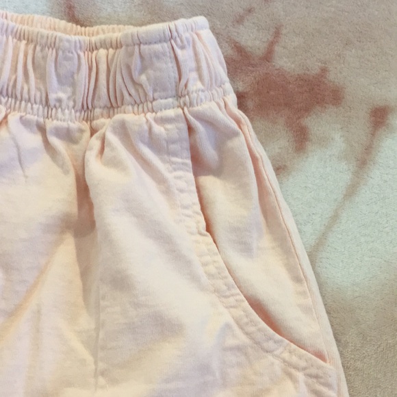 Soft Pastel Pink Comfort Leisure Shorts Elastic Waist NWOT preshrunk Cotton - Picture 4 of 14